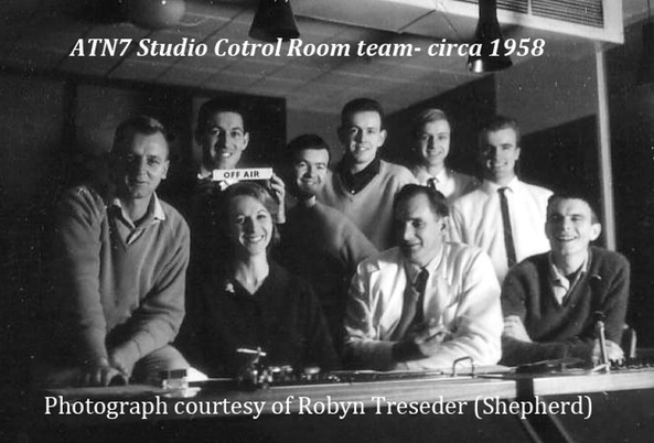 ATN7 Control Room Group circa 1958